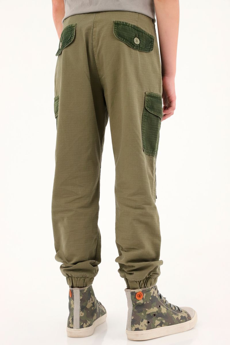 pantalones-para-nino-tennis-verde