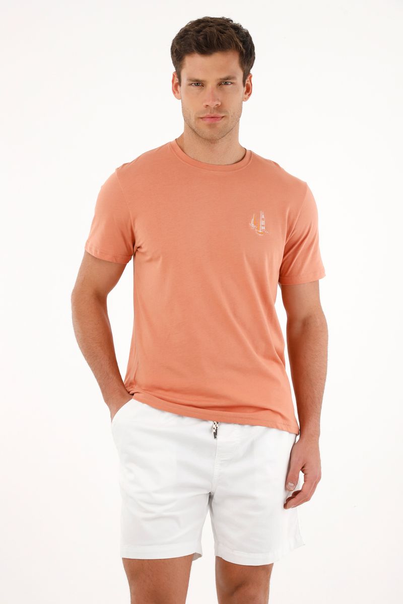 tshirt-para-hombre-tennis-naranja