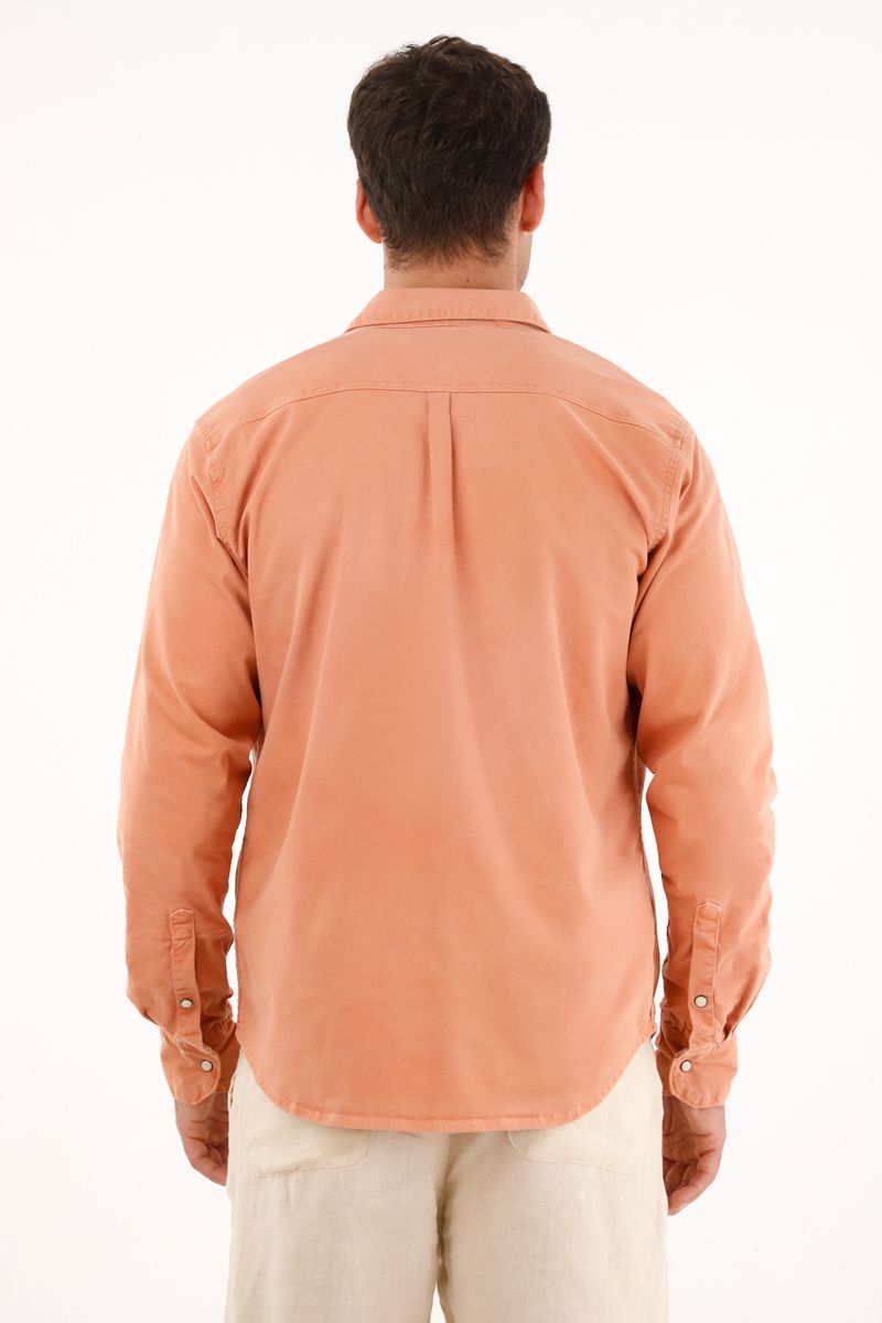 camisas-para-hombre-tennis-naranja