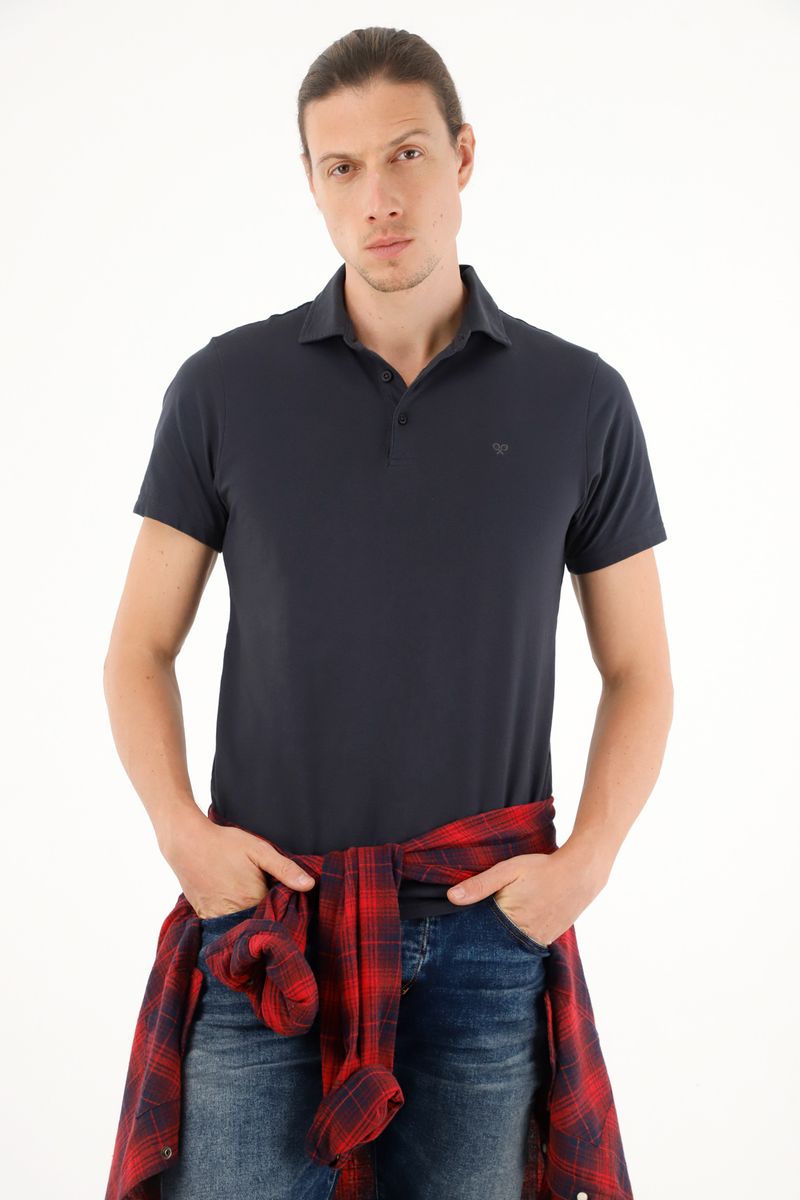 polos-para-hombre-tennis-azul