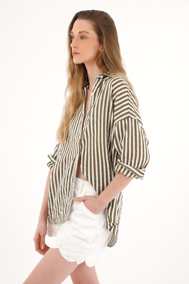 camisas-para-mujer-topmark-verde