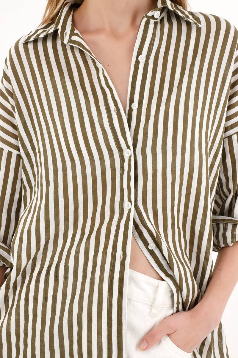 camisas-para-mujer-topmark-verde