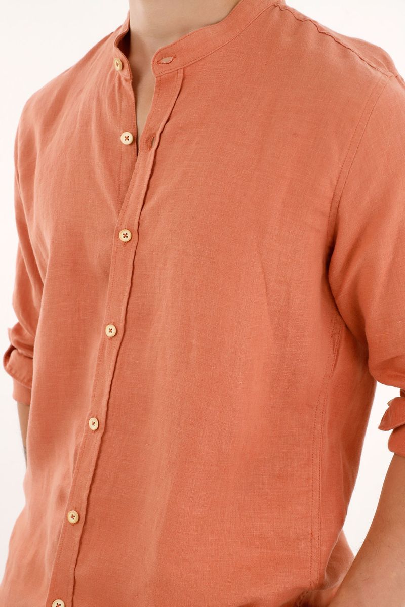 camisas-para-hombre-tennis-naranja