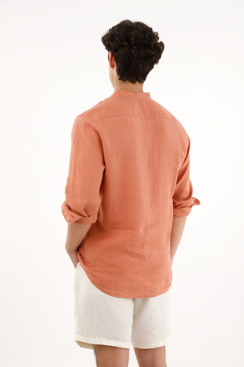 camisas-para-hombre-tennis-naranja