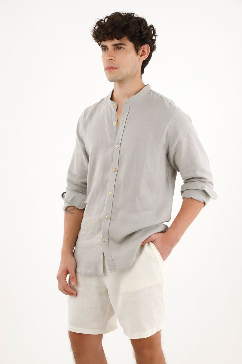 camisas-para-hombre-tennis-gris
