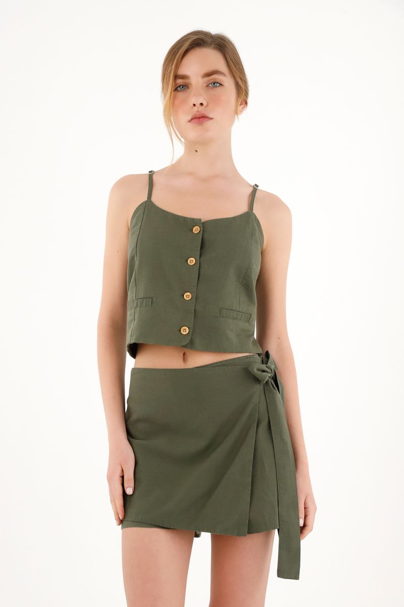 camisas-para-mujer-topmark-verde
