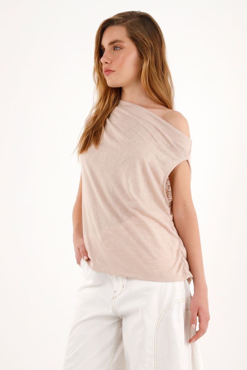 tshirt-para-mujer-topmark-crudo