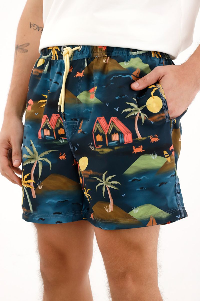 ropa-de-baño-para-hombre-tennis-azul