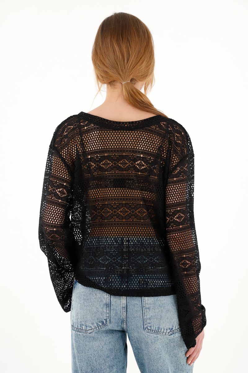 tshirt-para-mujer-topmark-negro