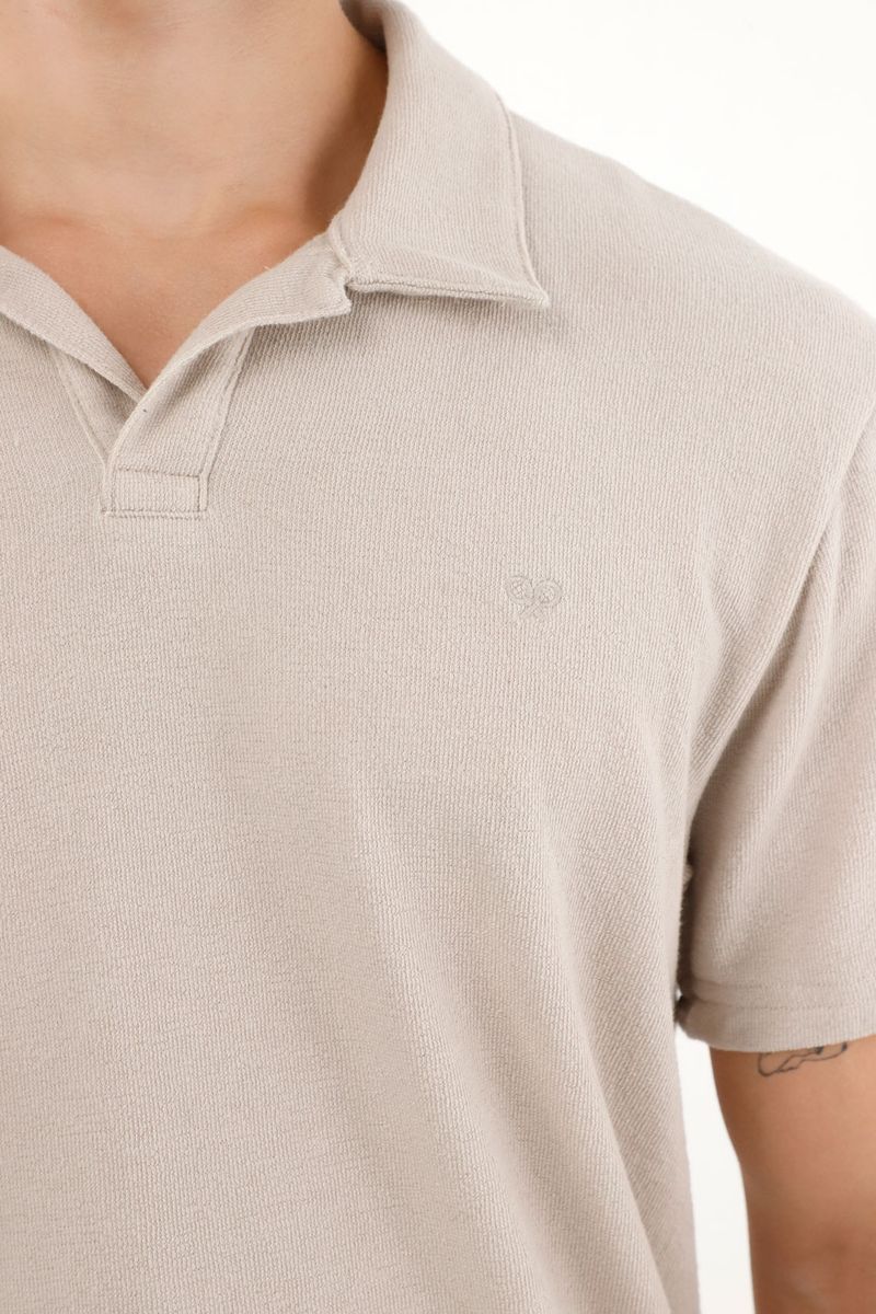 polos-para-hombre-tennis-gris