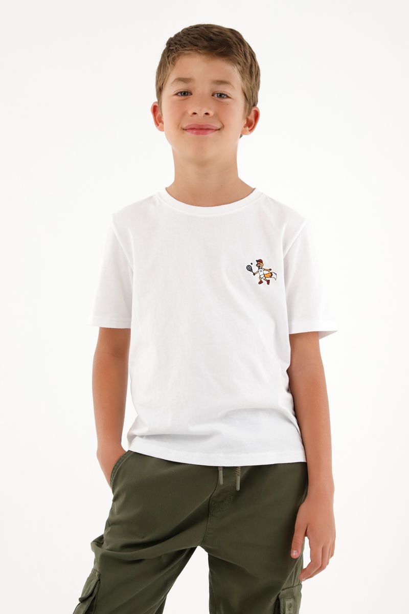 tshirt-para-nino-tennis-blanco