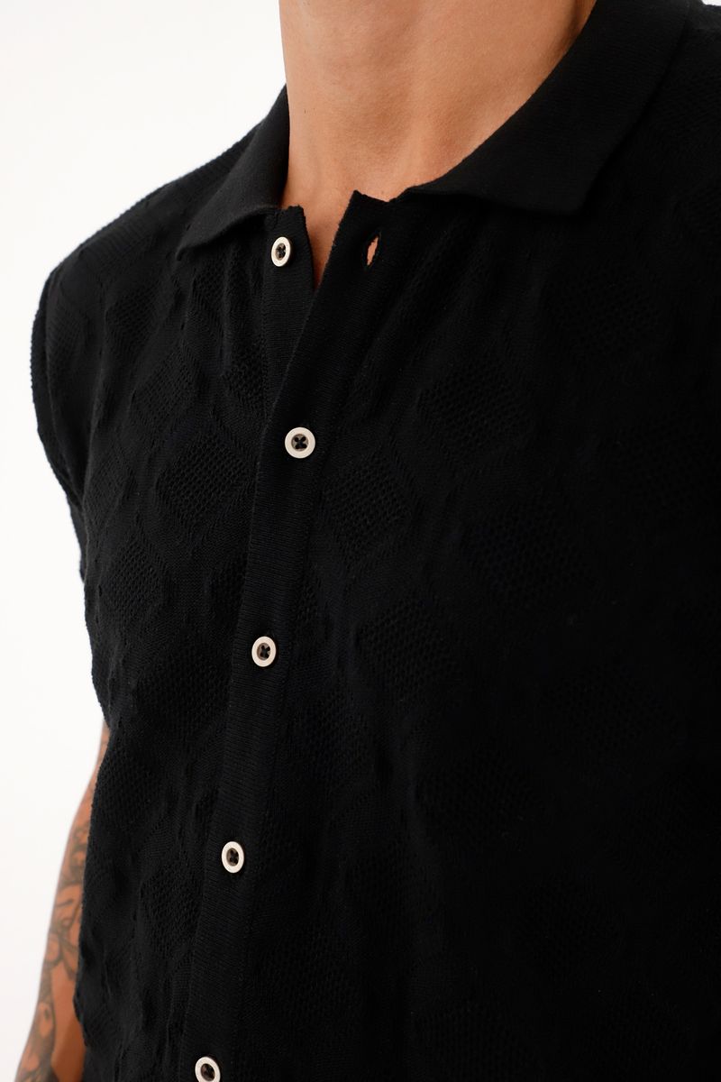 camisas-para-hombre-tennis-negro