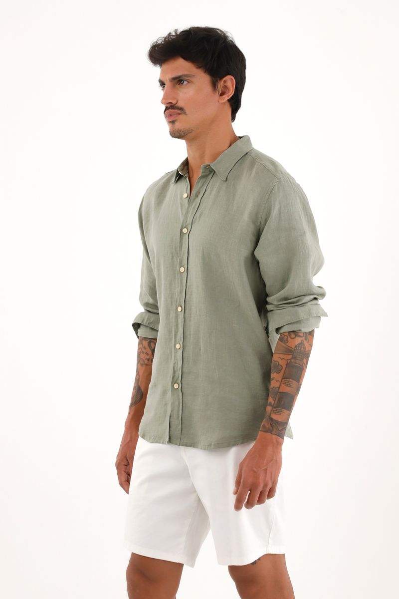 camisas-para-hombre-tennis-verde