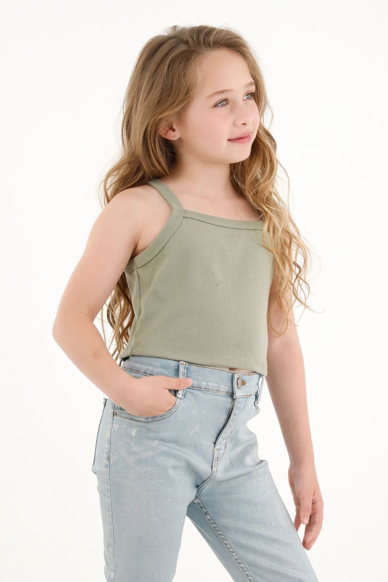 tshirt-para-nina-tennis-verde