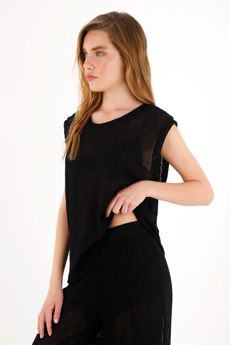 tshirt-para-mujer-topmark-negro