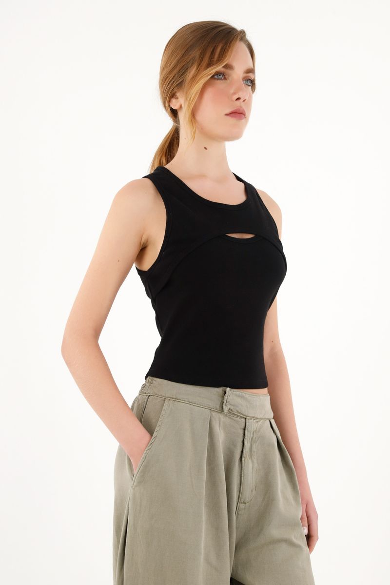 tshirt-para-mujer-topmark-negro