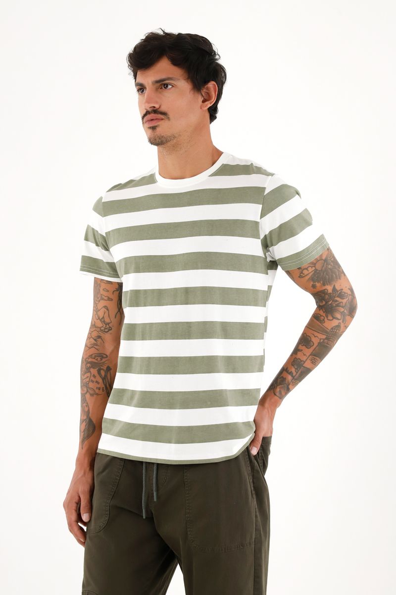 tshirt-para-hombre-tennis-verde