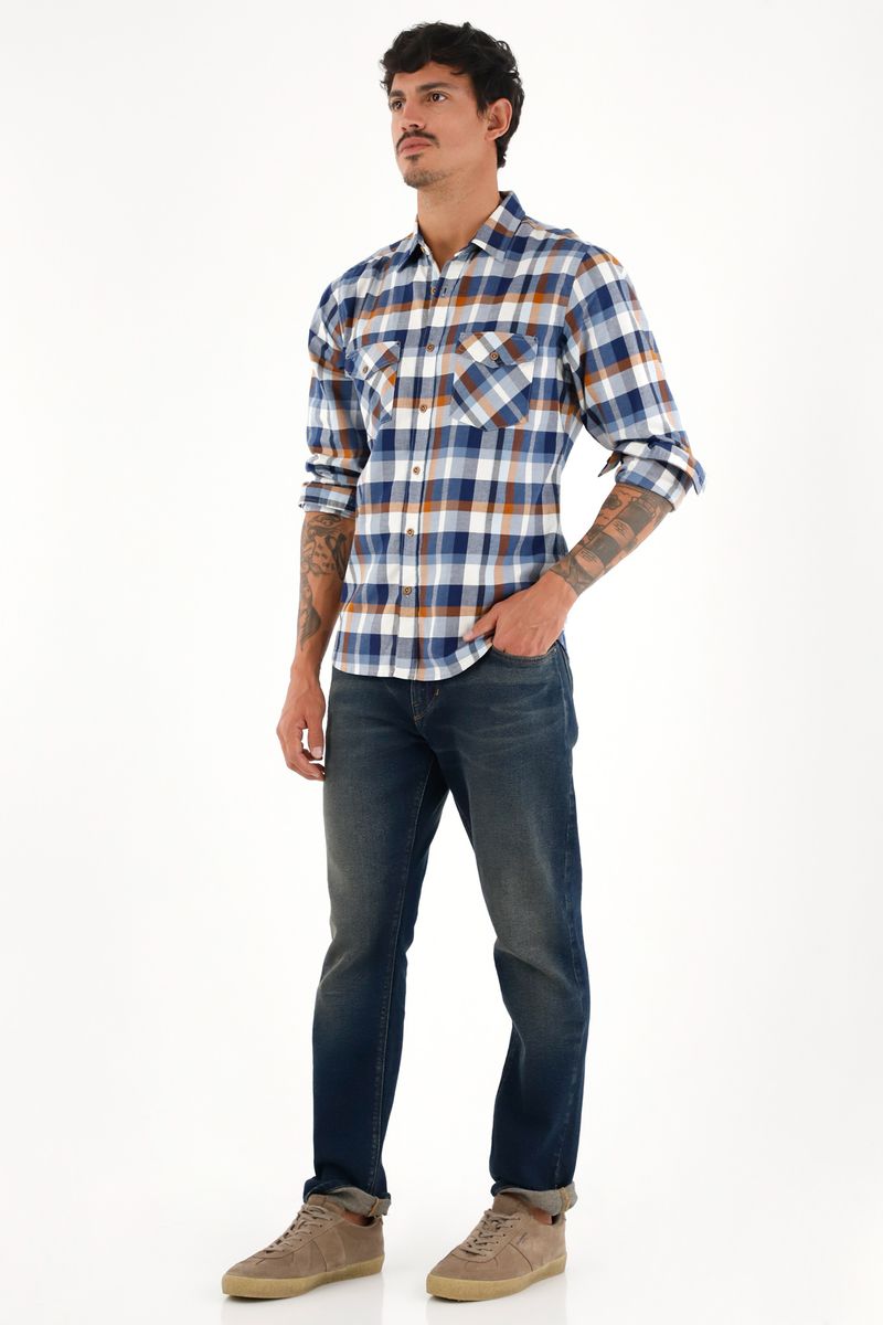 camisas-para-hombre-tennis-azul