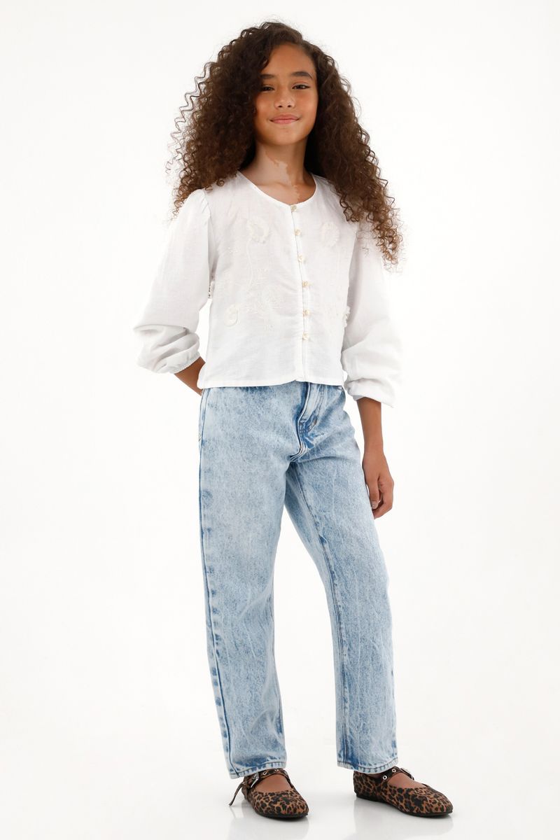 camisas-para-nina-tennis-blanco