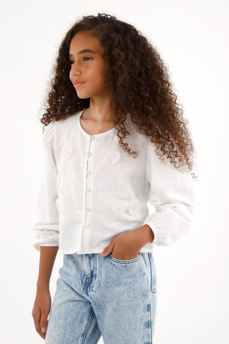 camisas-para-nina-tennis-blanco