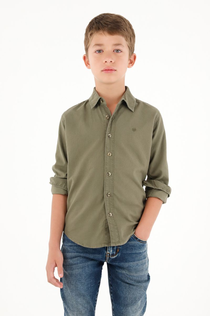 camisas-para-nino-tennis-verde