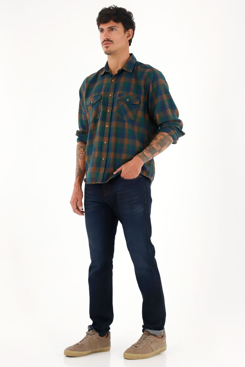 camisas-para-hombre-tennis-verde