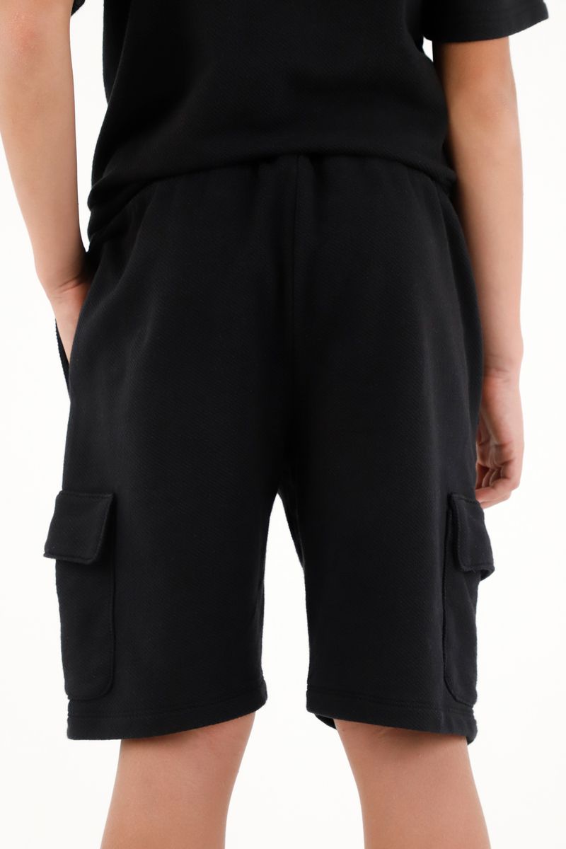 bermuda-para-nino-tennis-negro