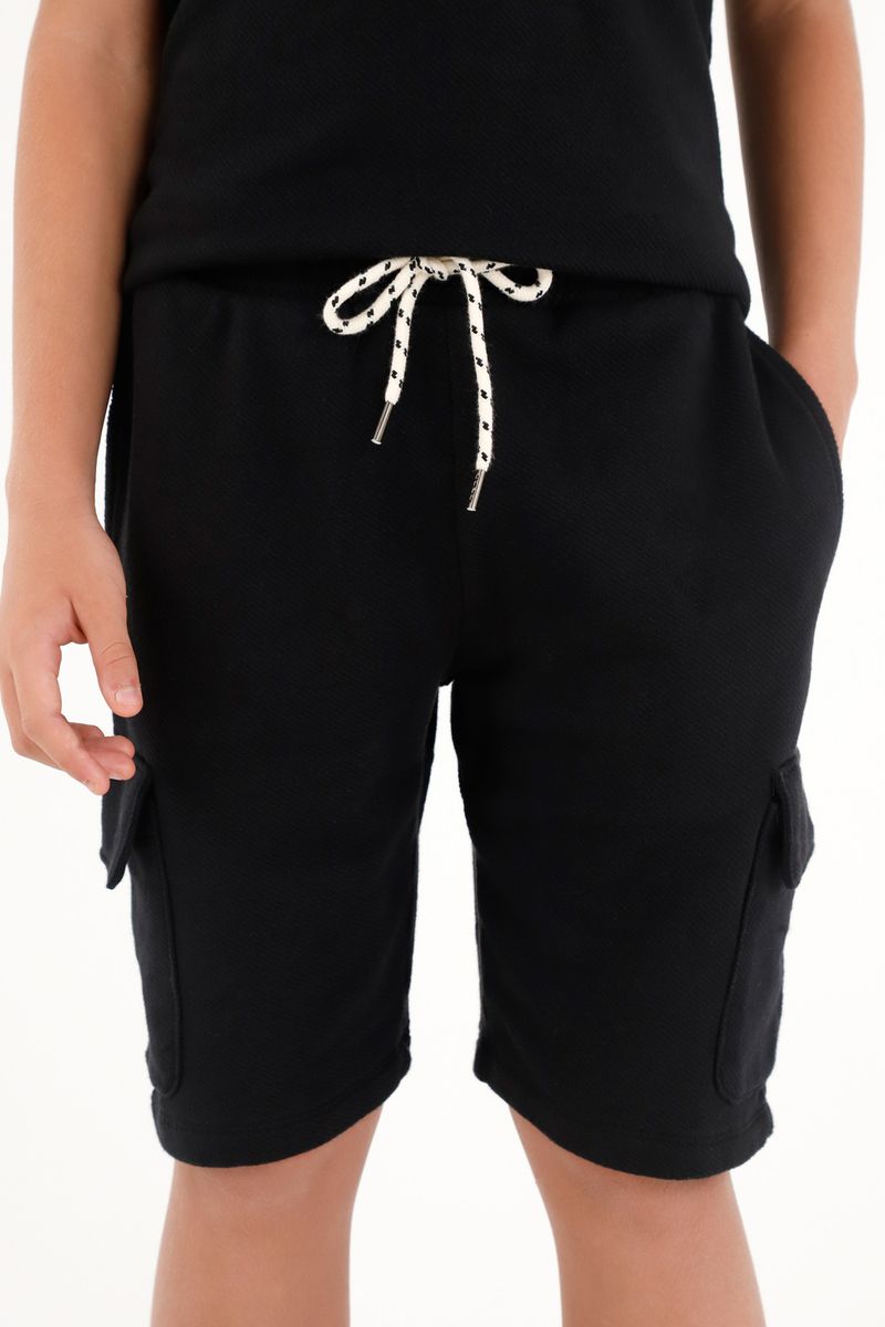 bermuda-para-nino-tennis-negro