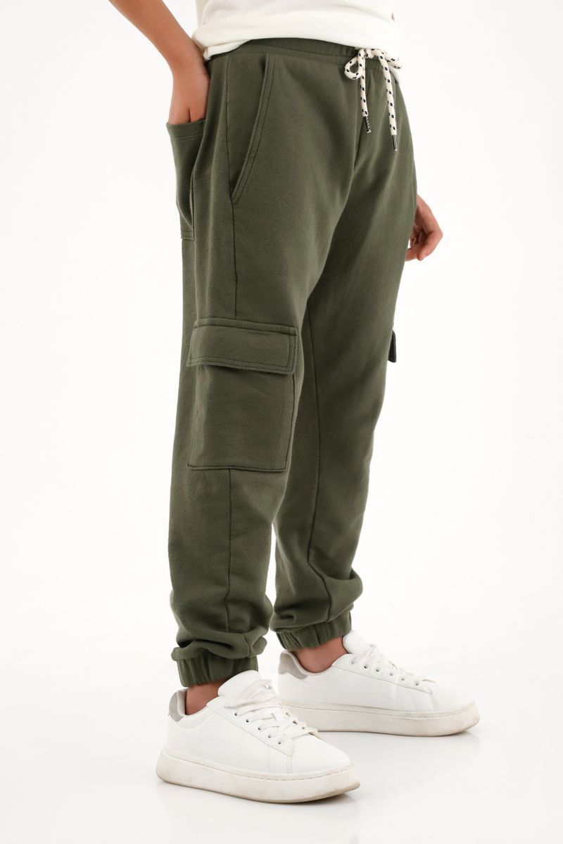 pantalones-para-nino-tennis-verde