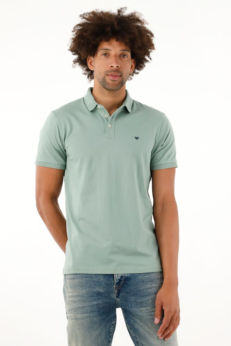 polos-para-hombre-tennis-verde