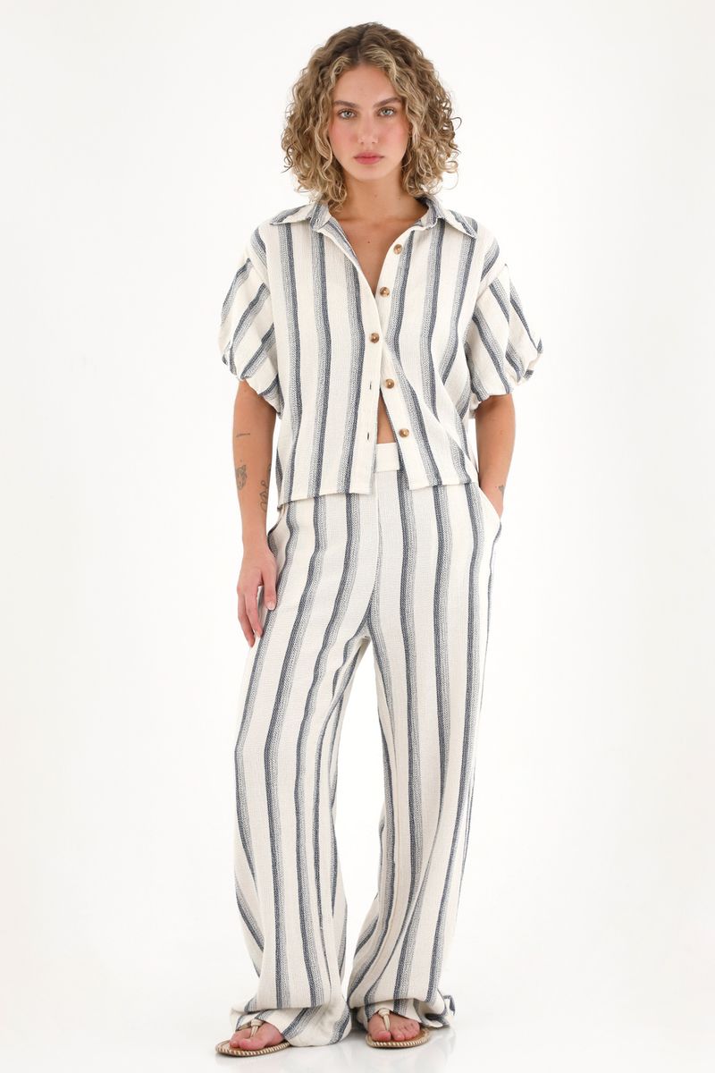 camisas-para-mujer-topmark-azul