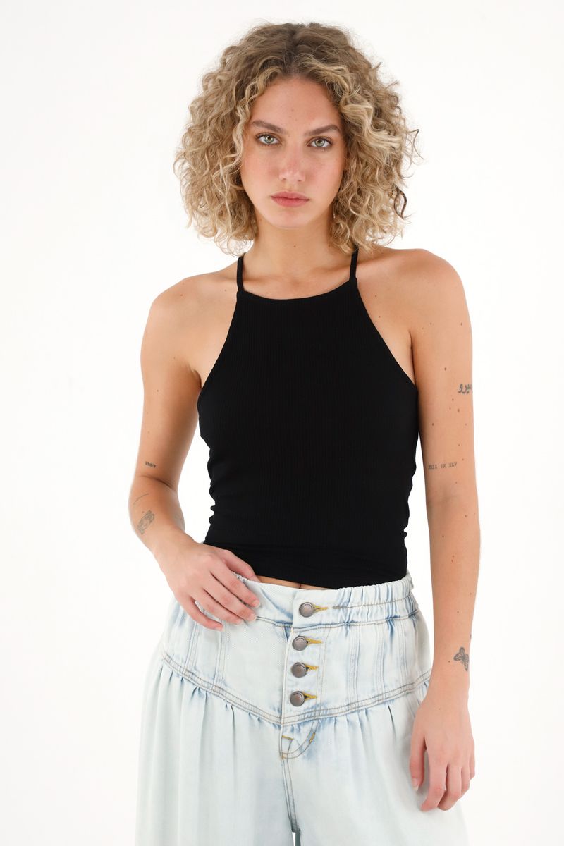 tshirt-para-mujer-topmark-negro