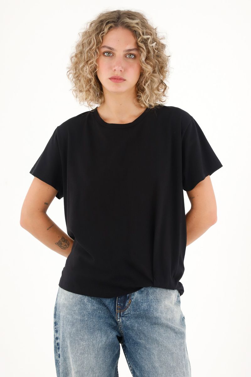 tshirt-para-mujer-topmark-negro
