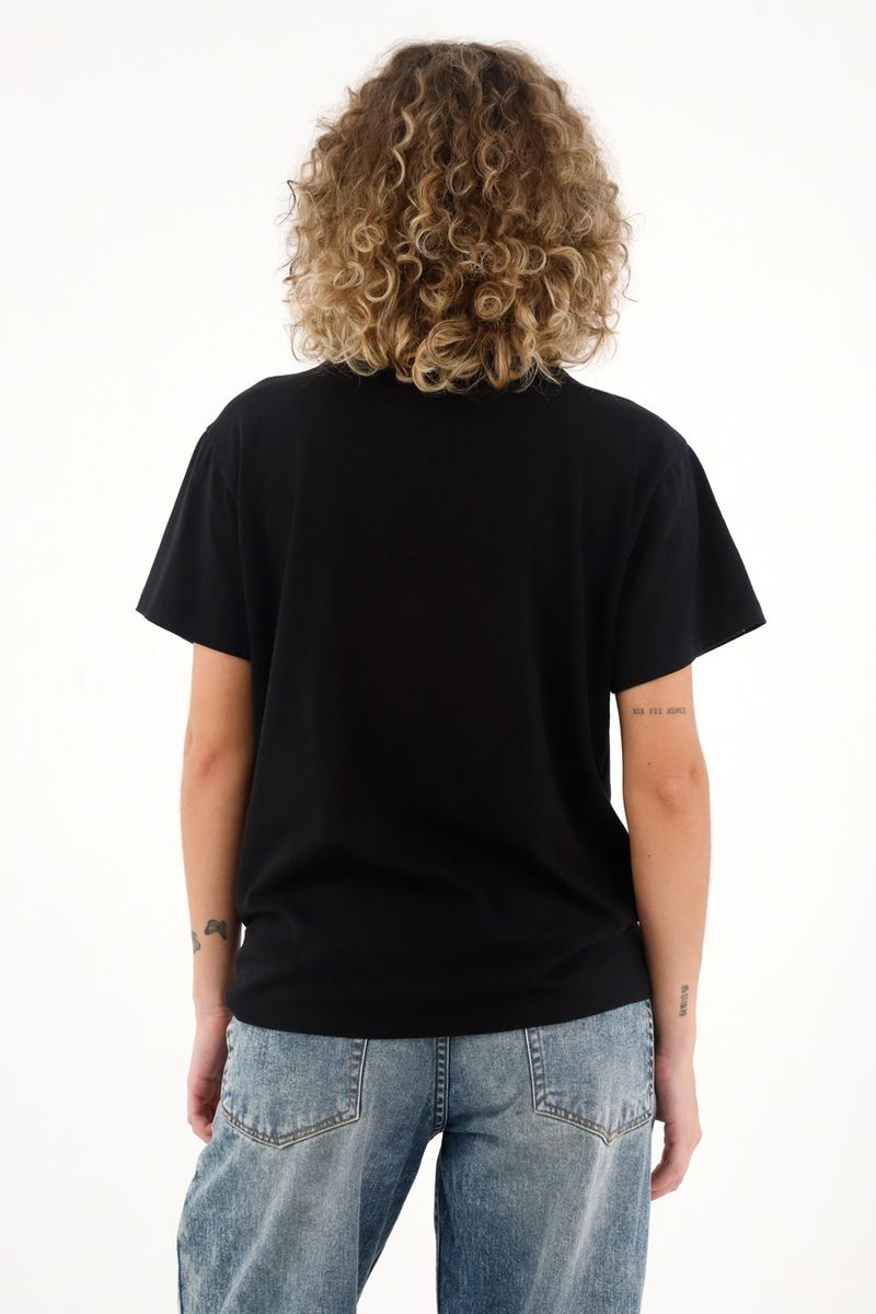 tshirt-para-mujer-topmark-negro
