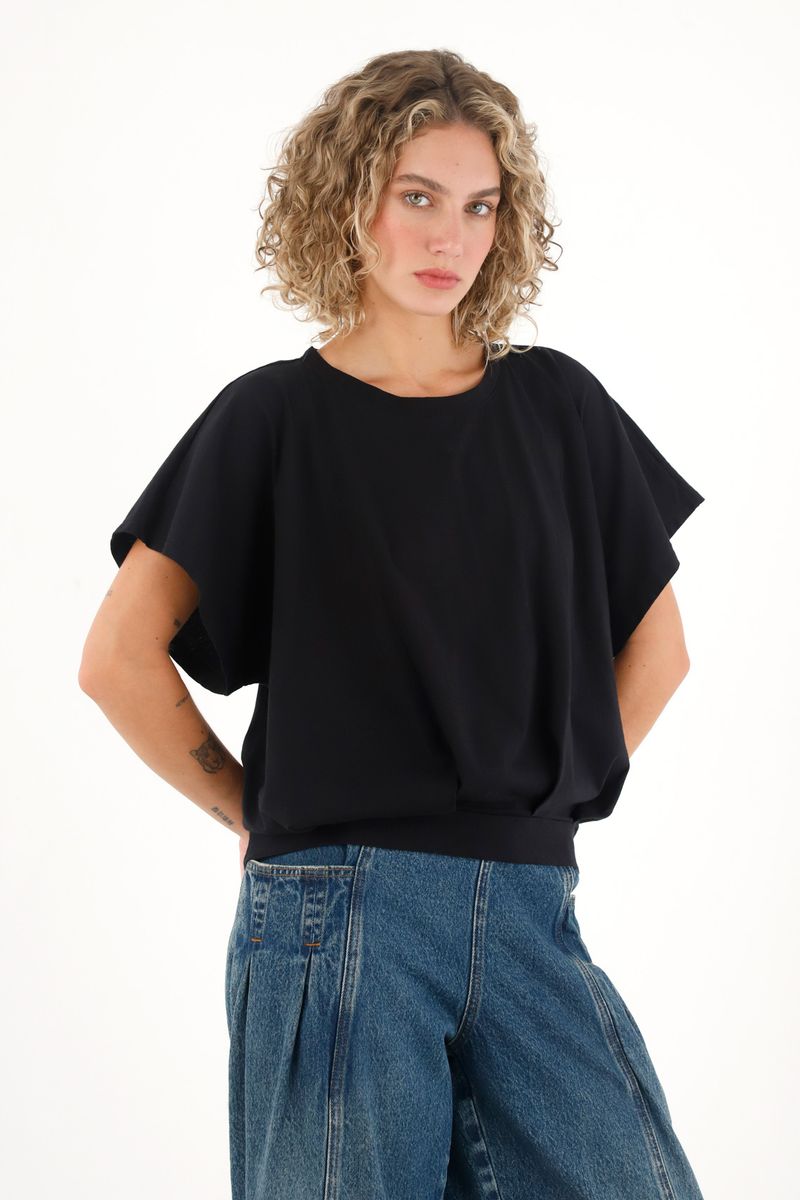 tshirt-para-mujer-topmark-negro