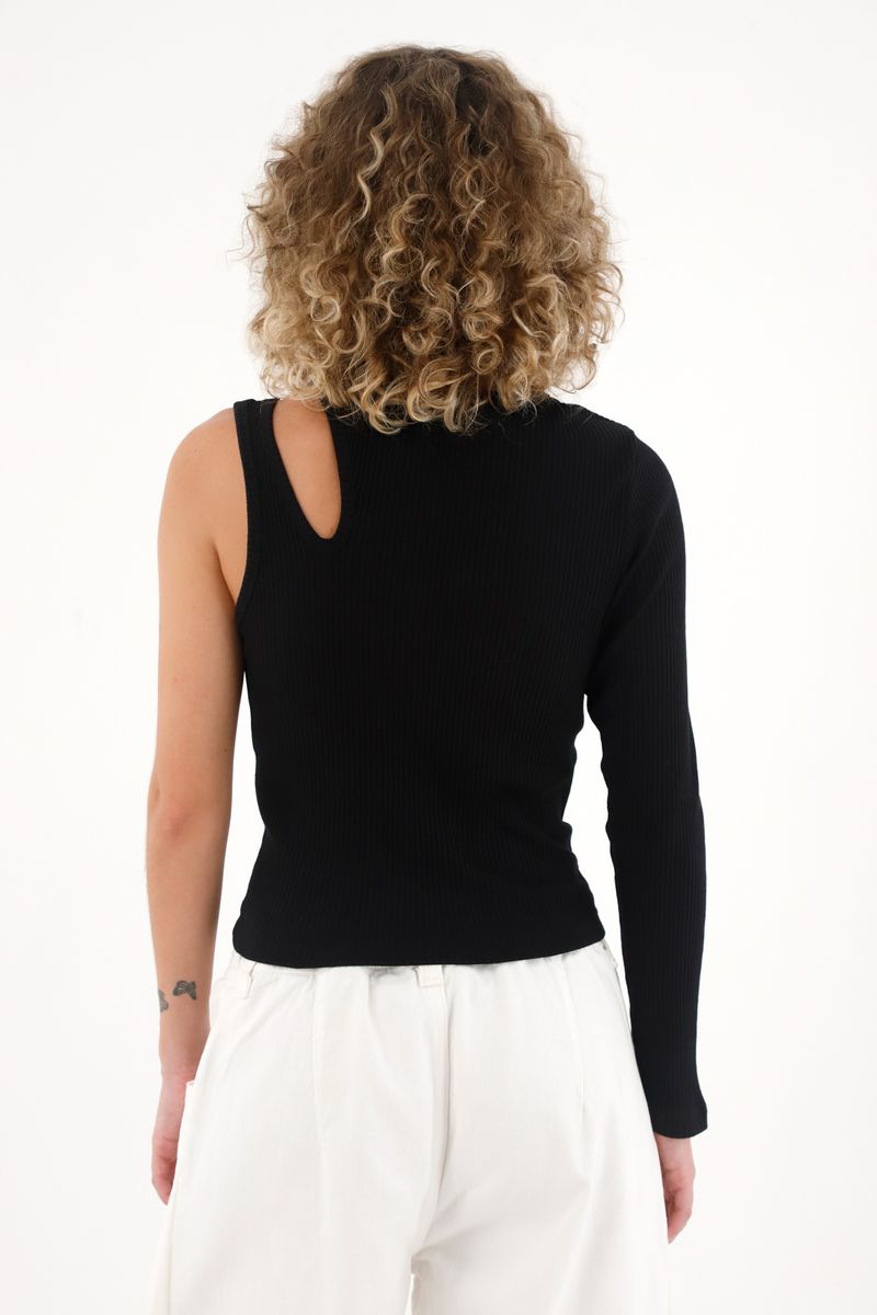 tshirt-para-mujer-topmark-negro