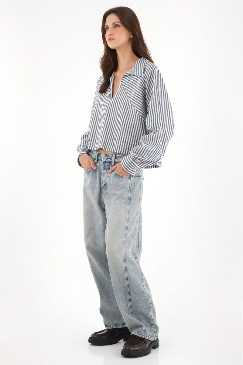 camisas-para-mujer-tennis-azul