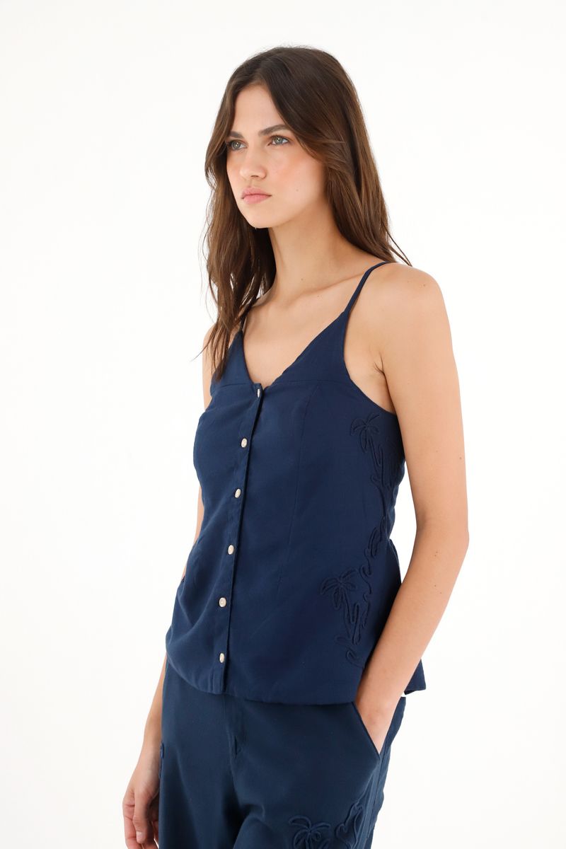 camisas-para-mujer-tennis-azul