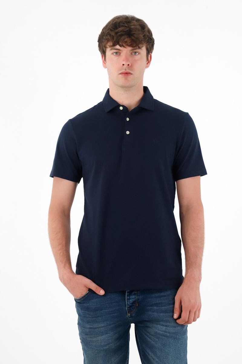 polos-para-hombre-tennis-azul