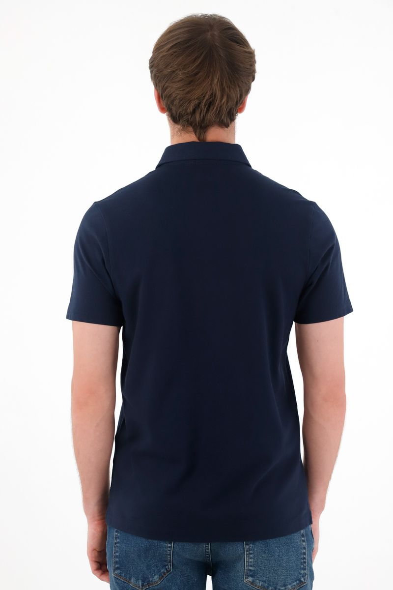 polos-para-hombre-tennis-azul