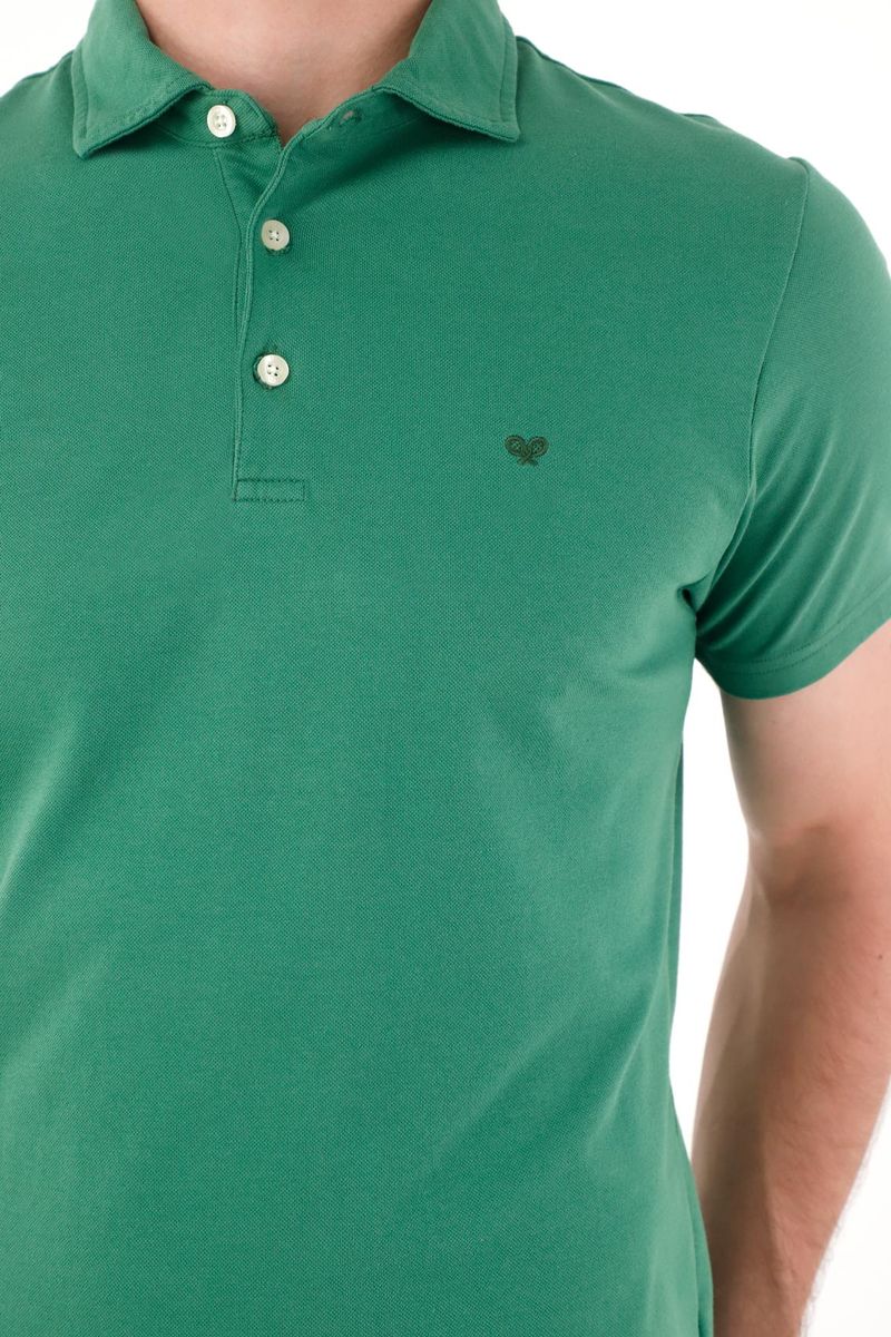 polos-para-hombre-tennis-verde