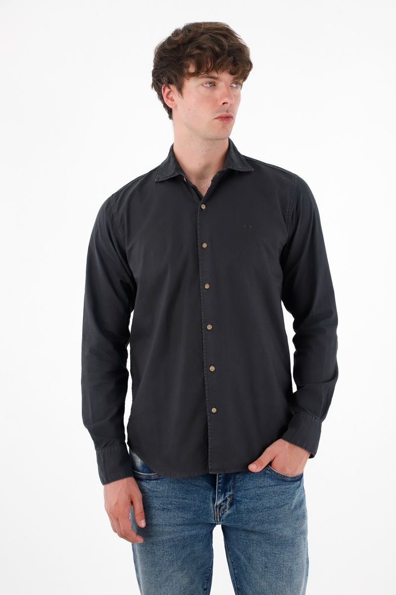 camisas-para-hombre-tennis-negro