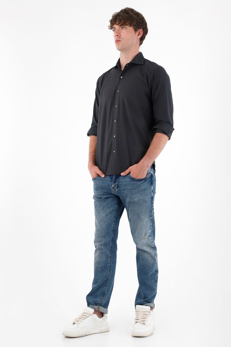 camisas-para-hombre-tennis-negro