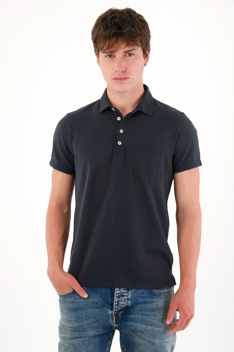 polos-para-hombre-tennis-azul