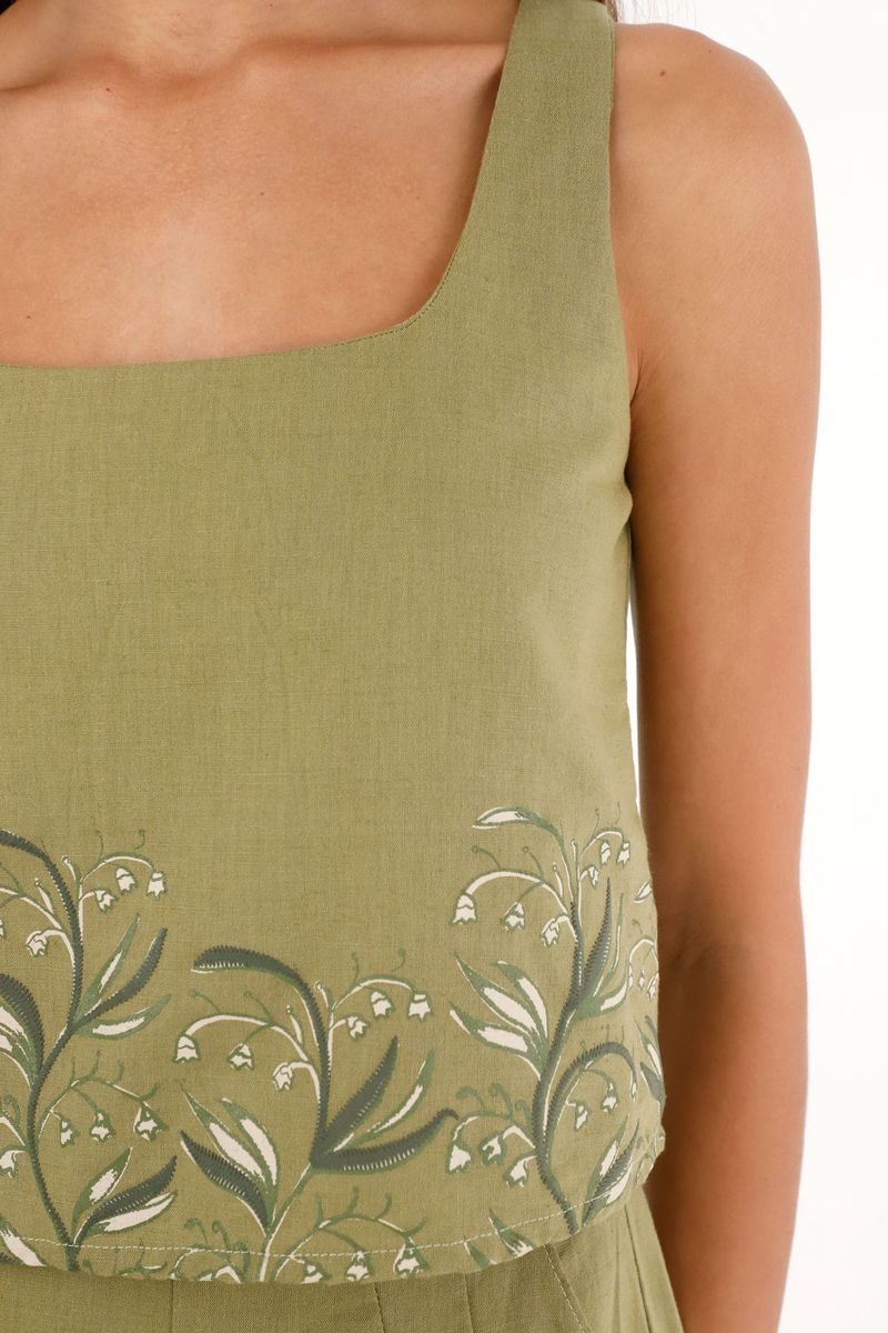 camisas-para-mujer-topmark-verde