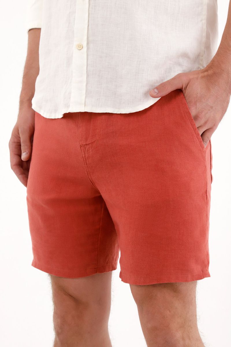 bermuda-para-hombre-tennis-naranja