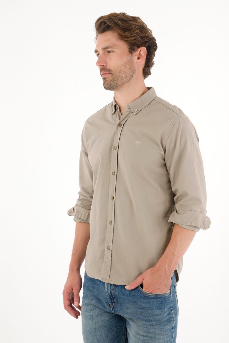 camisas-para-hombre-tennis-gris
