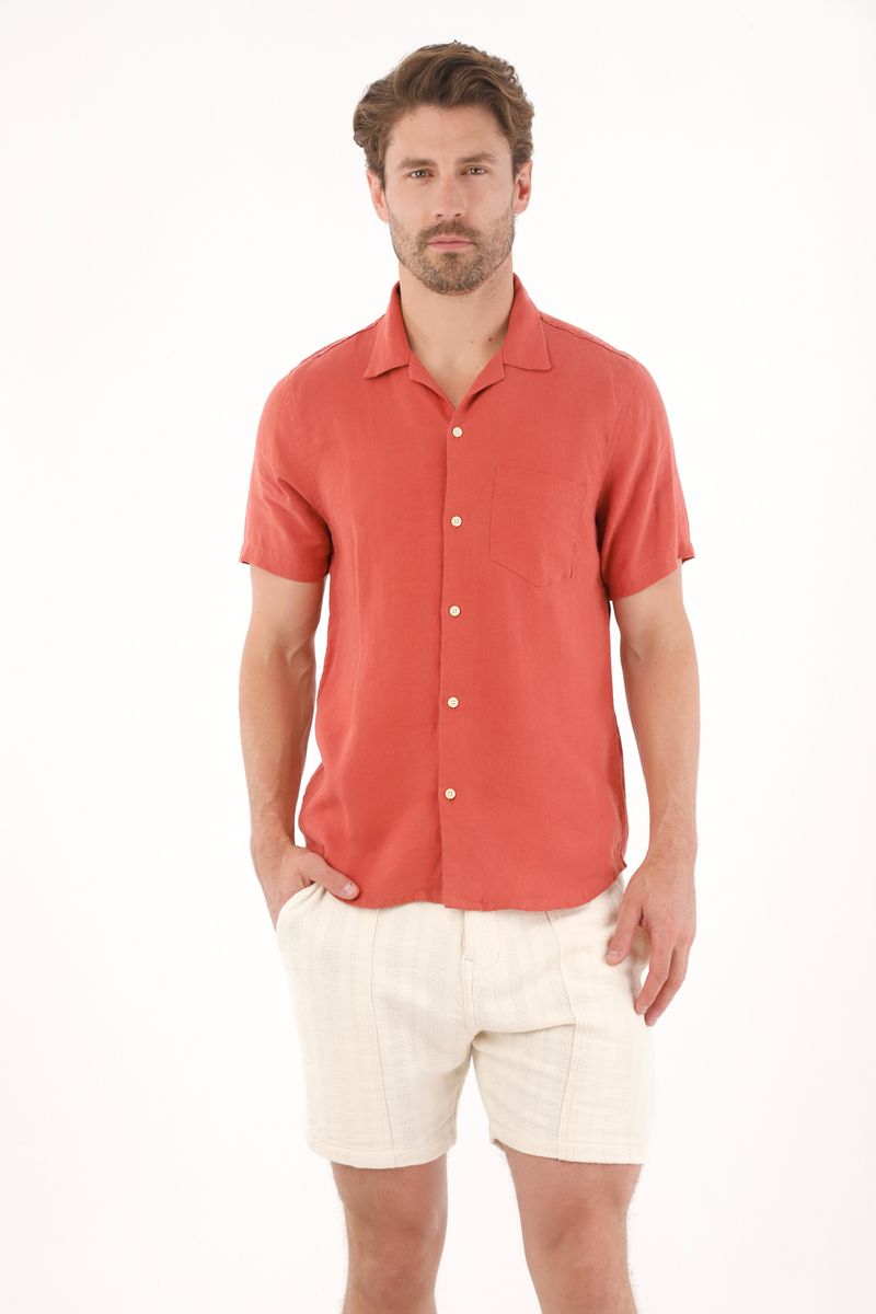 camisas-para-hombre-tennis-naranja