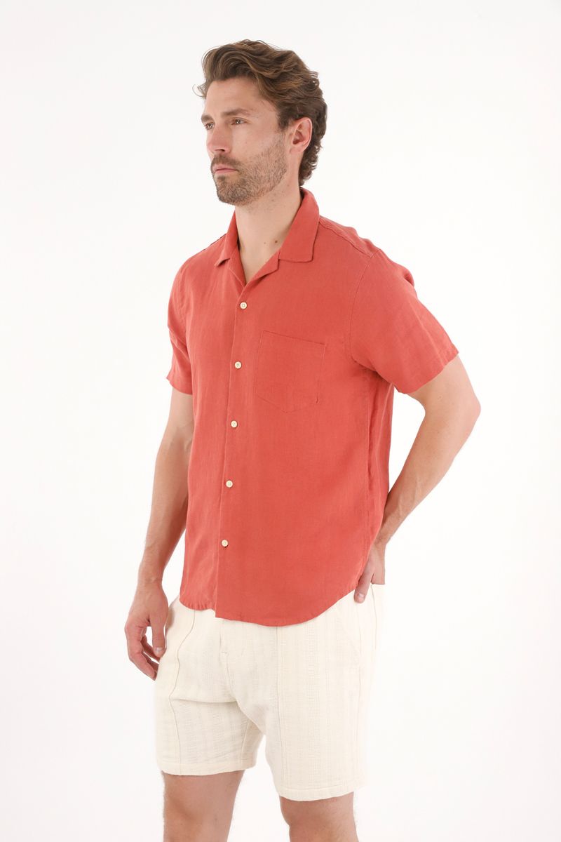 camisas-para-hombre-tennis-naranja