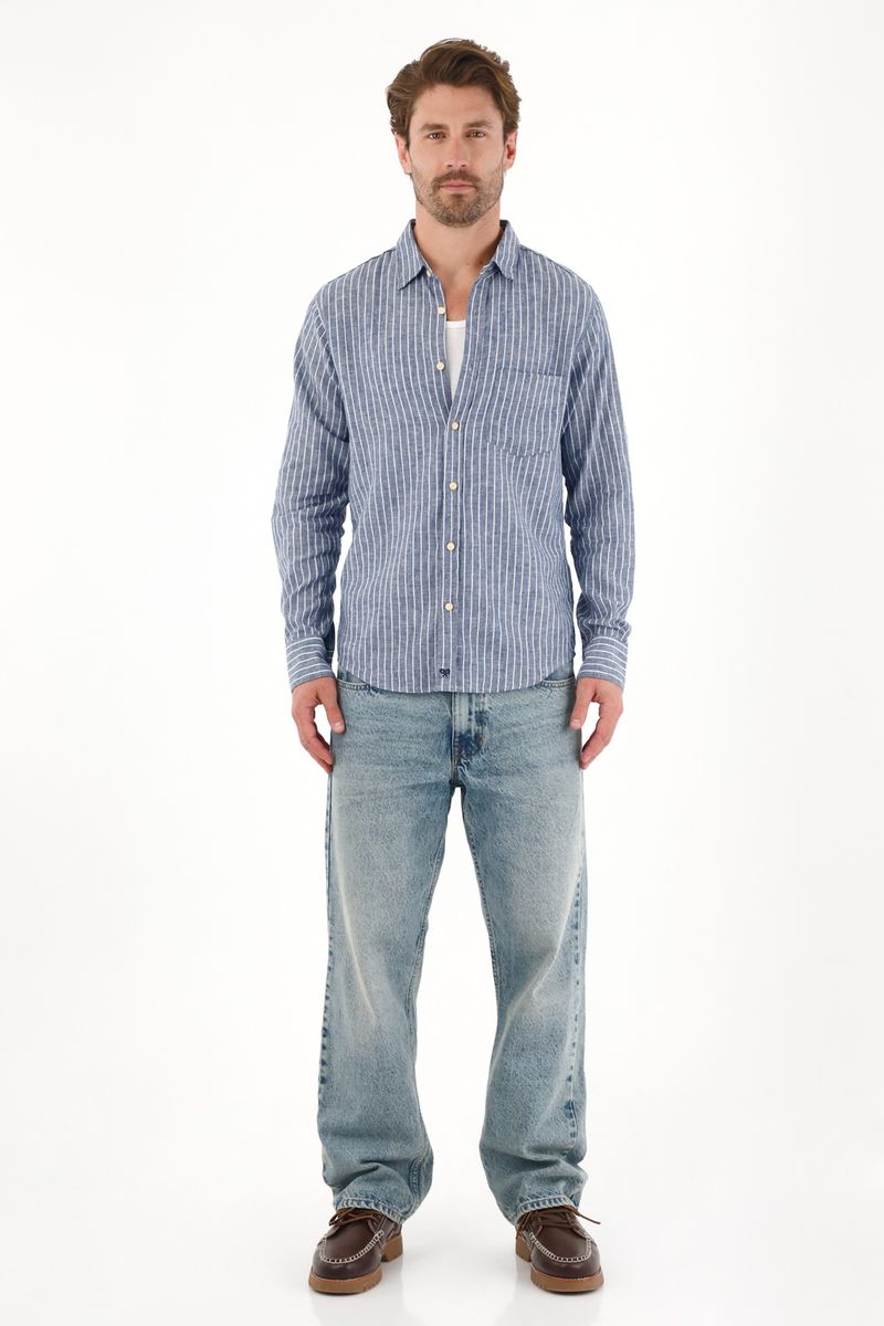 camisas-para-hombre-tennis-azul